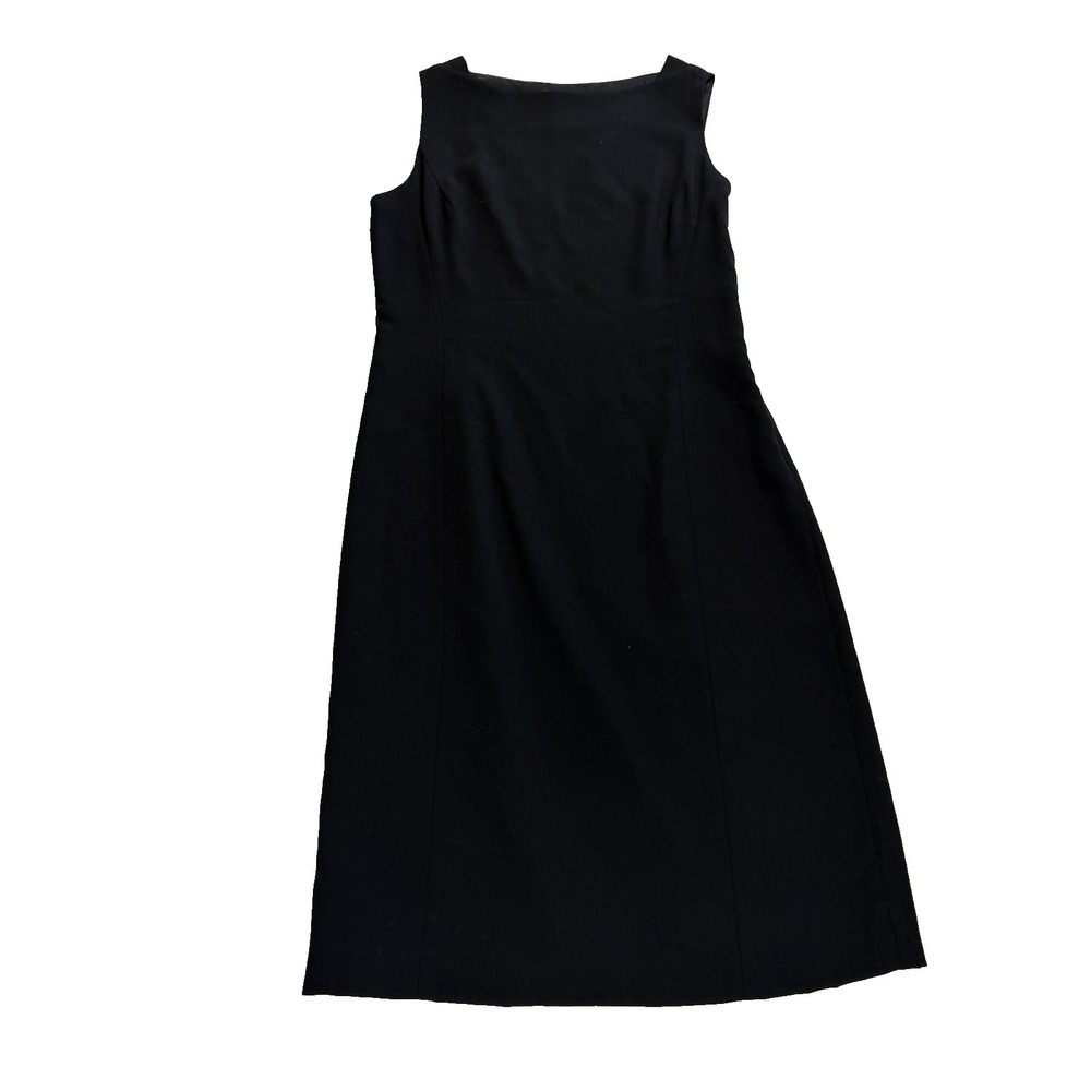 Banana Republic Womens 2 Black 100% Wool Dress